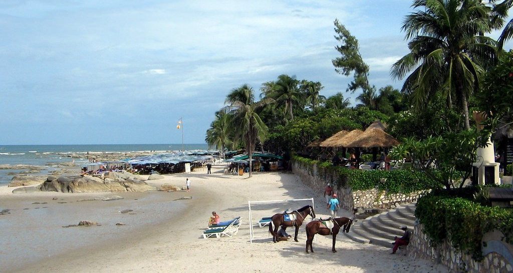Hua Hin Beach in Thailand