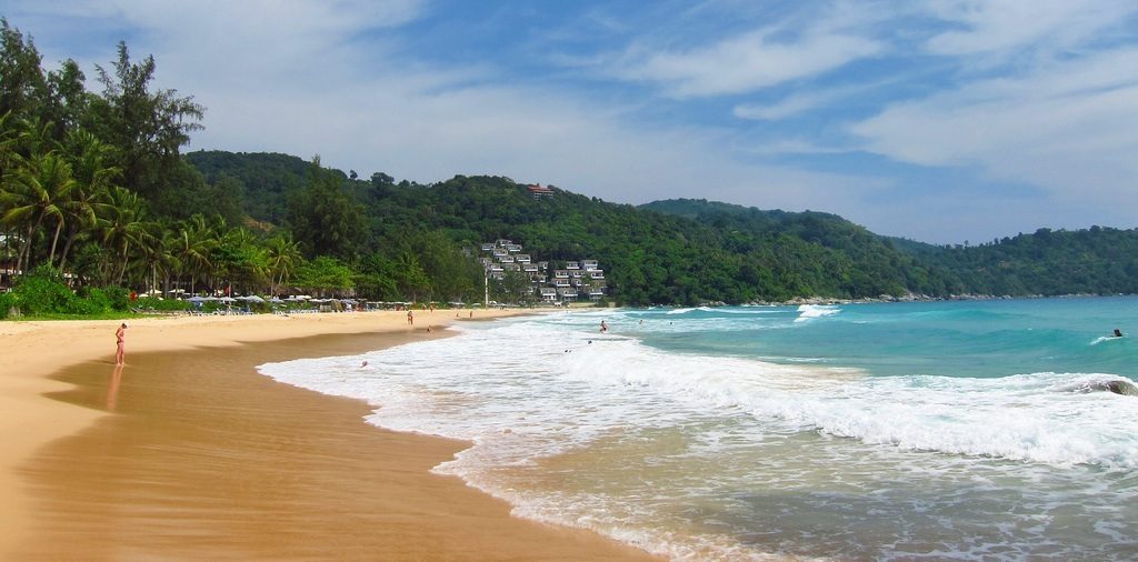 kata noi beach in thailand