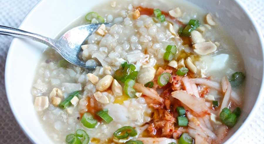 Vegetable Rice Porridge