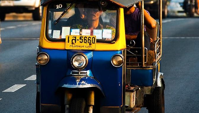 Travel in Public transportation in thailand