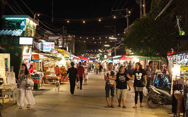 Pattaya Night Bazaar, Thailand
