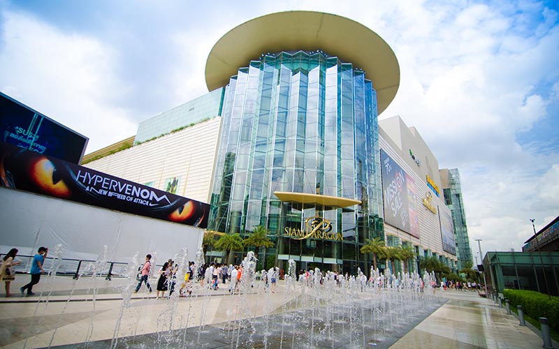 Siam Paragon Mall in Thailand