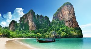 Railay Beach in Krabi Thailand