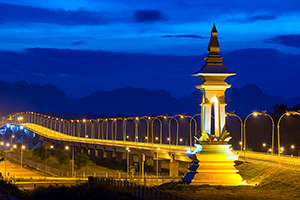 Thai-Laos Friendship Bridge Image