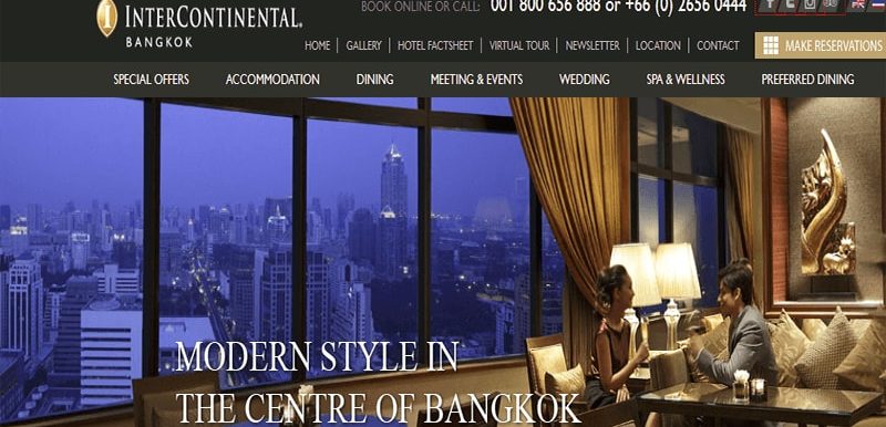 inter continental bangkok Image