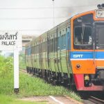 Trains in the thailand