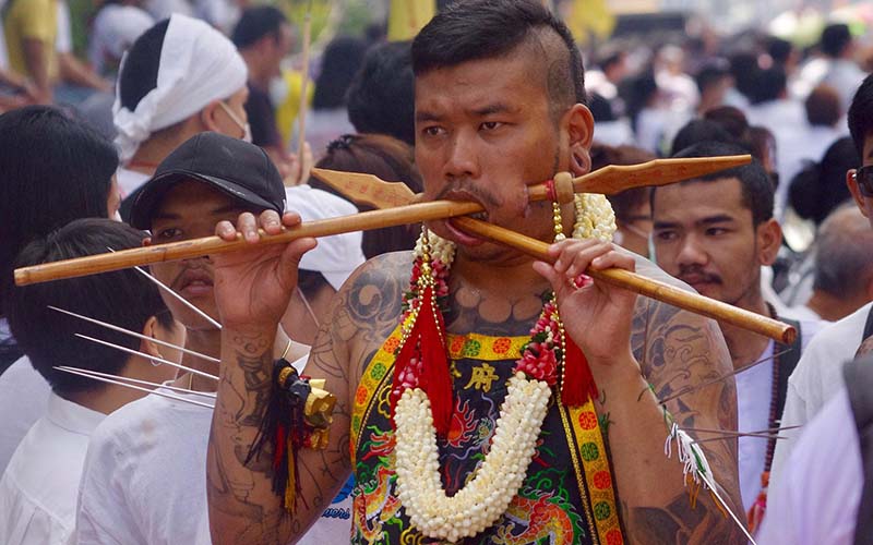 Phuket Vegetarian Festival in Thailand